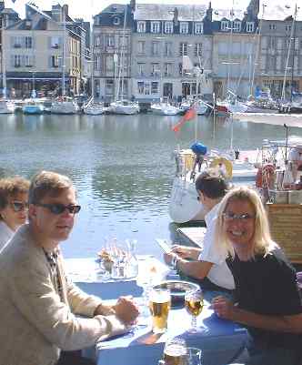 Lunch at Honfleur